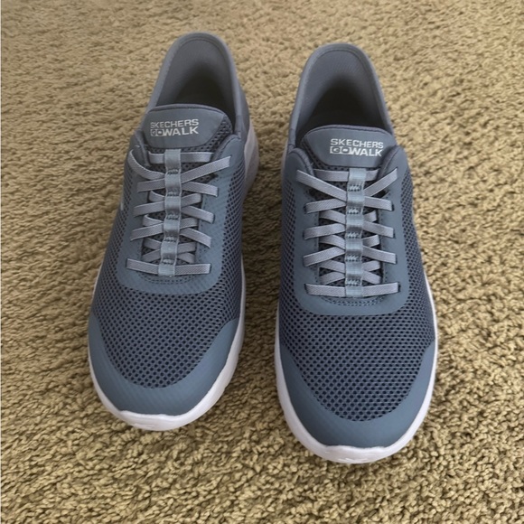 Skechers Go Walk blue Womens Sneakers - Picture 1 of 4